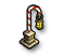 Zuckerstangelaterne